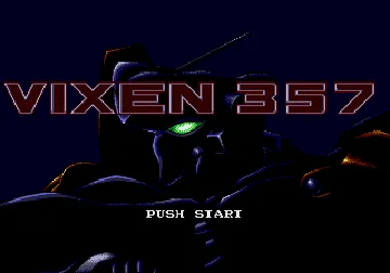 Vixen 357 (Japan) screen shot title